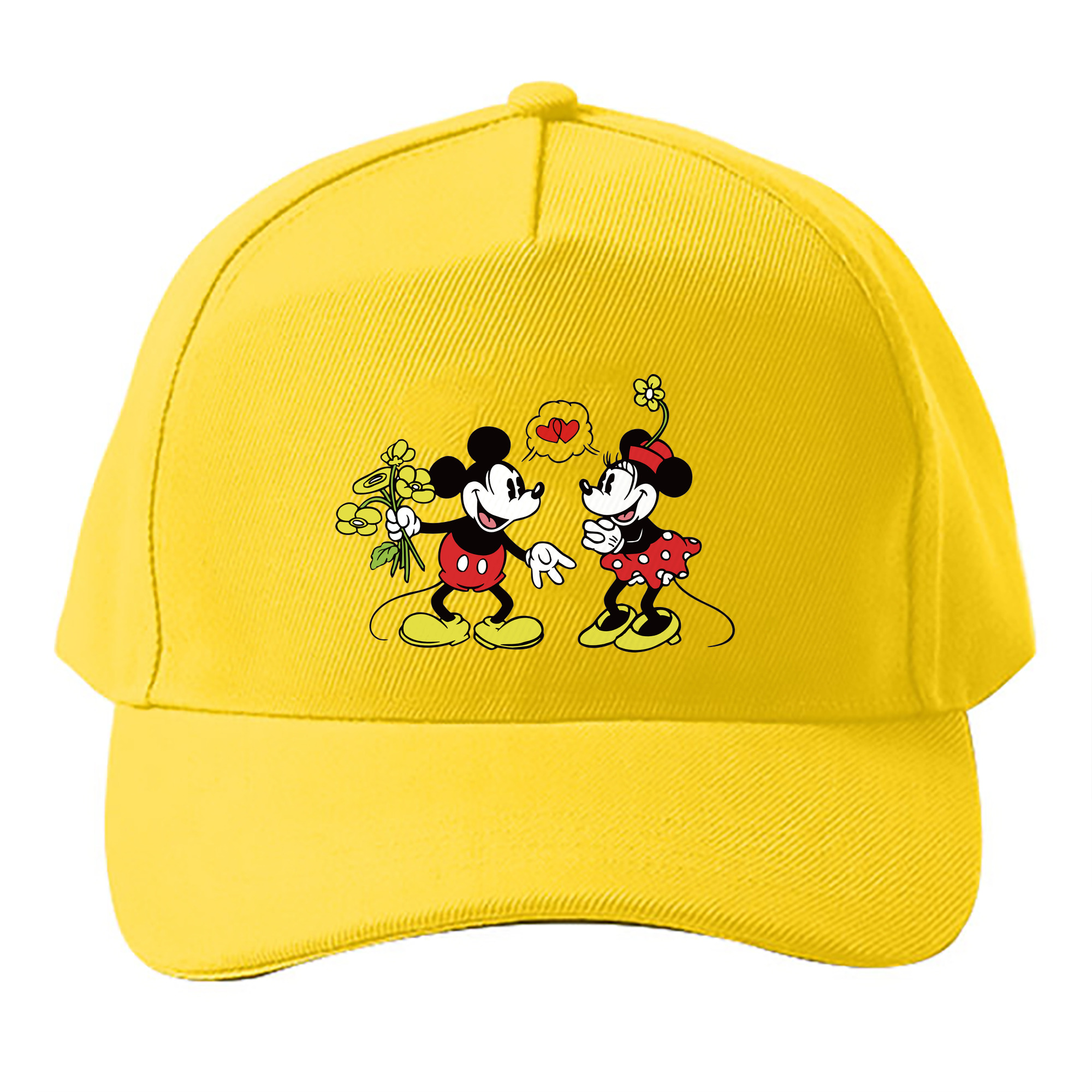 （画像用） ミッキーマウス Mickey Mouse ベースボールキャップ 綿100％ 男女兼用 帽子 スポーツ
